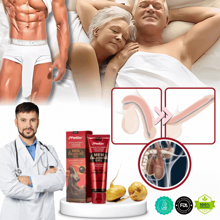 PeniGro™ | Förstoringsgel för män