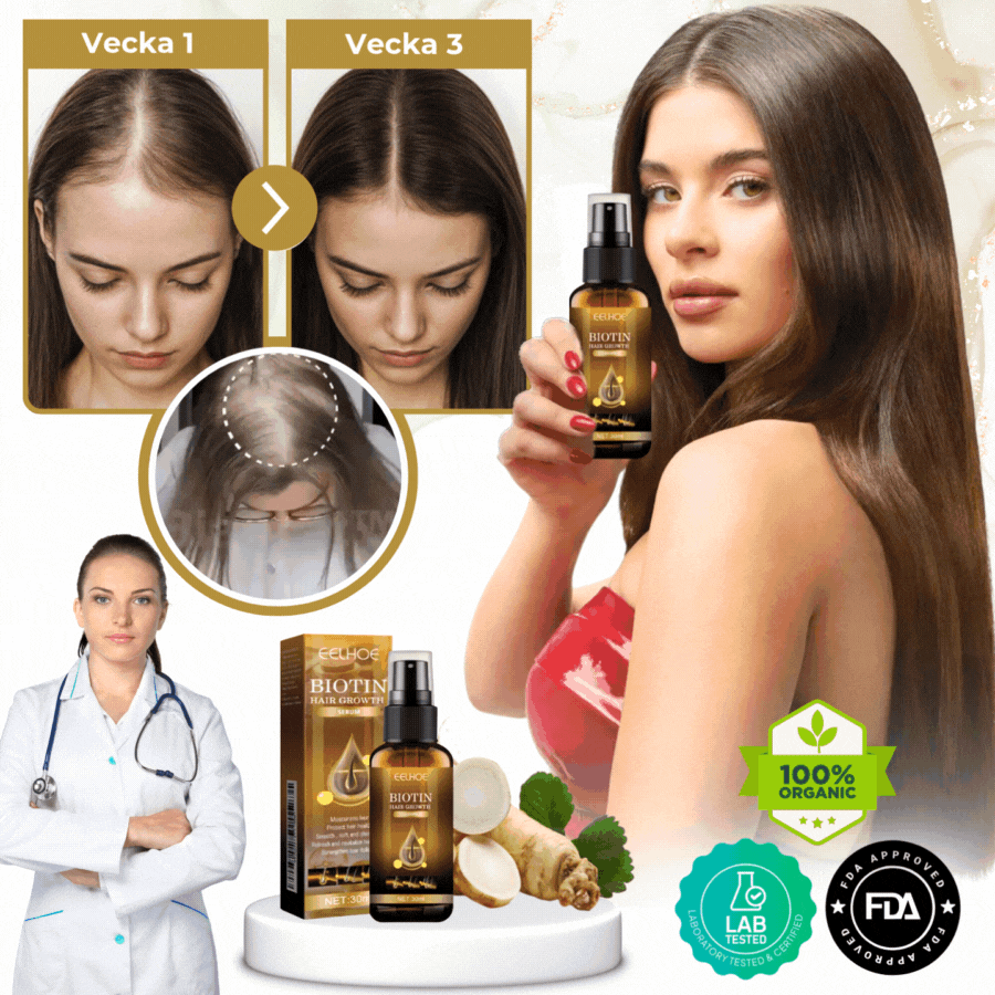 VitaGrow™ | Biotin Hårväxtspray