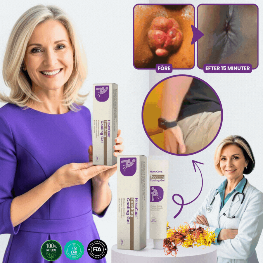 HemoCure™ | Hemorrojder Uppfriskande Lugnande Gel