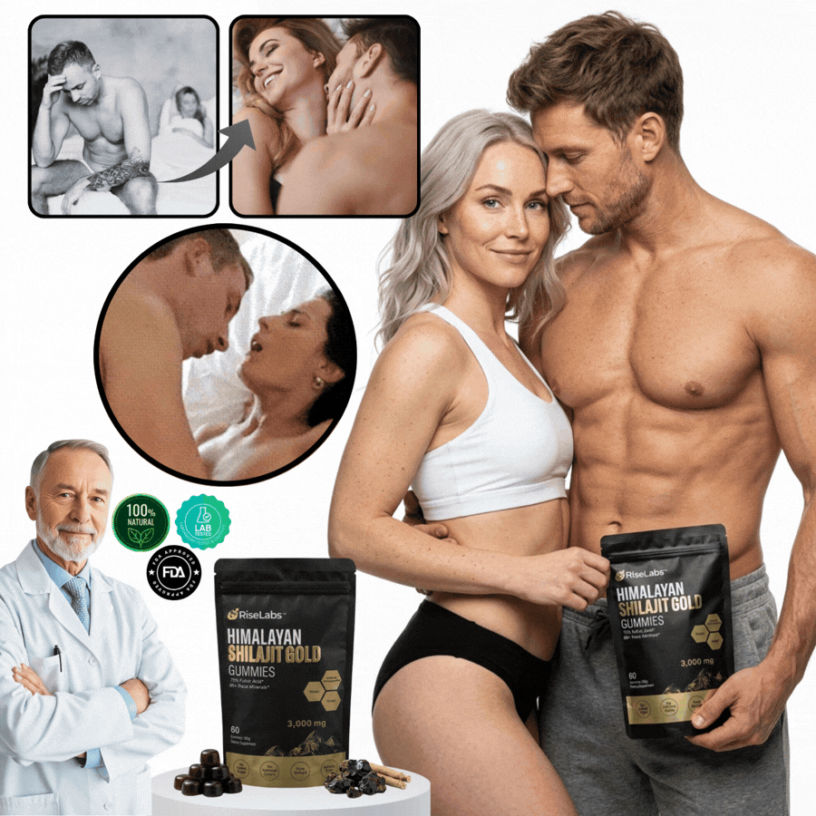 RiseLabs™ | Himalaya Shilajit-gummies för manlig vitalitet