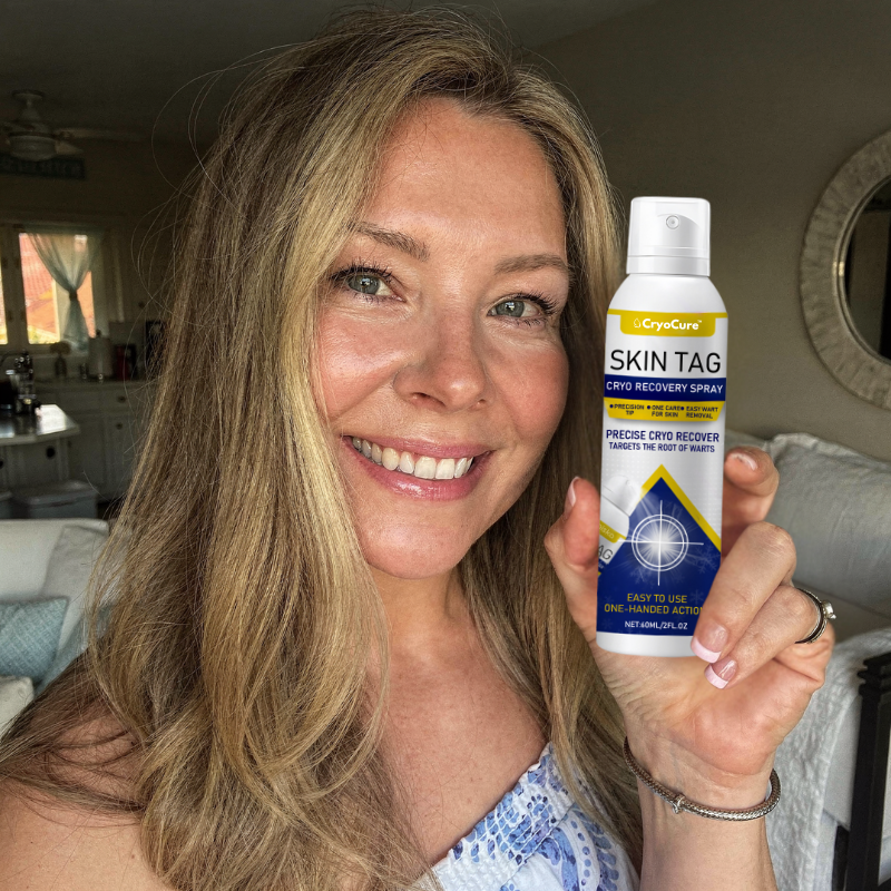 CryoCure™ Spray | Eliminerar envisa vårtor och mjukgör huden på 7 dagar