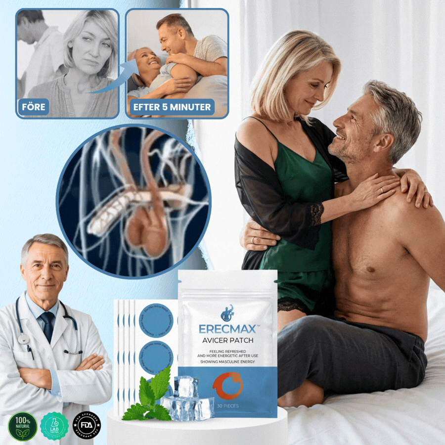 ErecMax™ | Omedelbara erektionsplåster