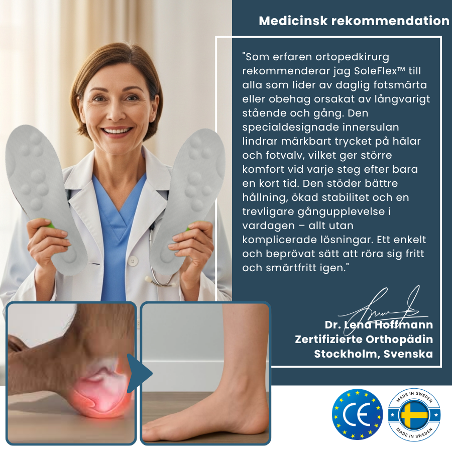 SoleFlex™ Massageinlägg