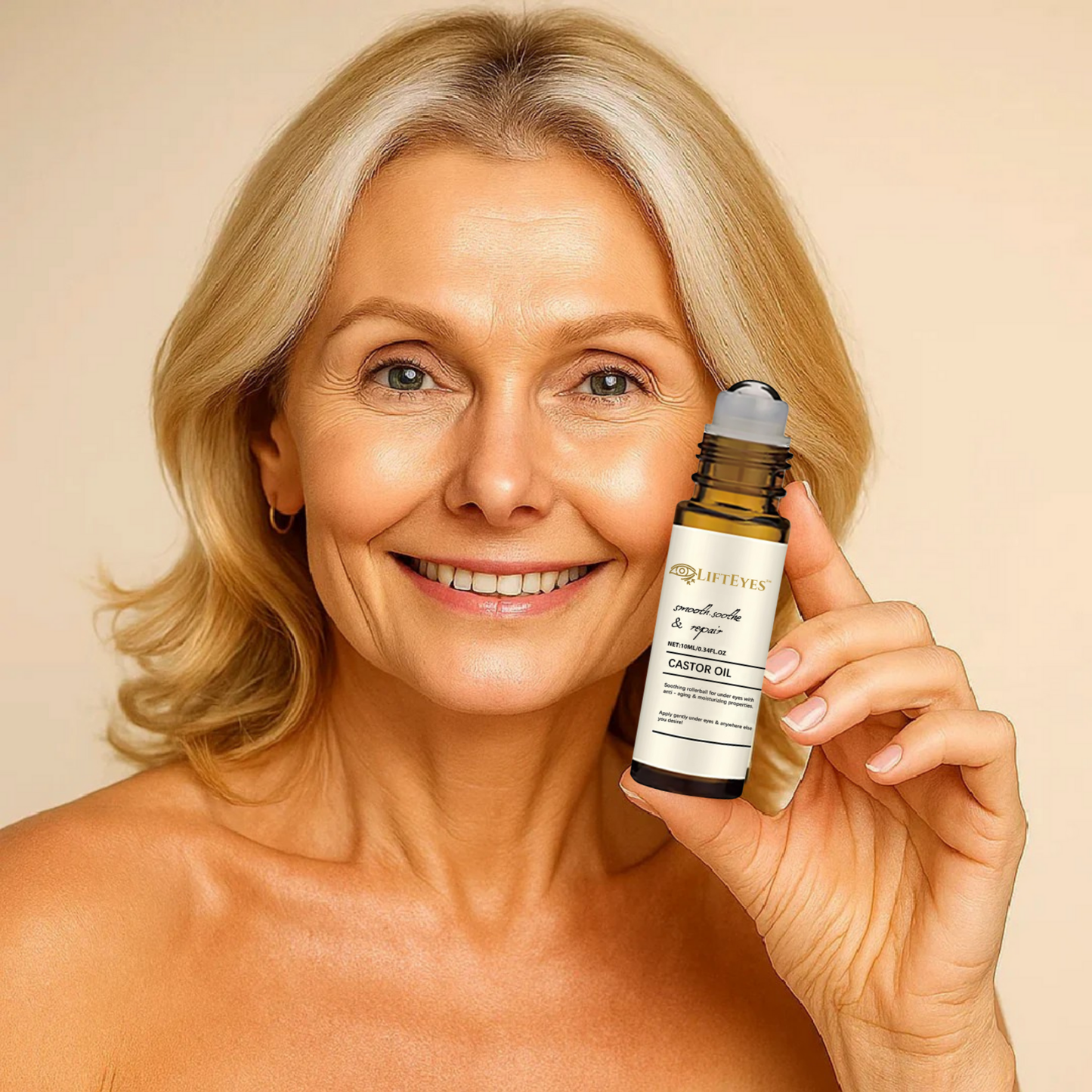 LiftEyes™ | 97% mindre påsar på 60 sek – Ser 10 år yngre ut!