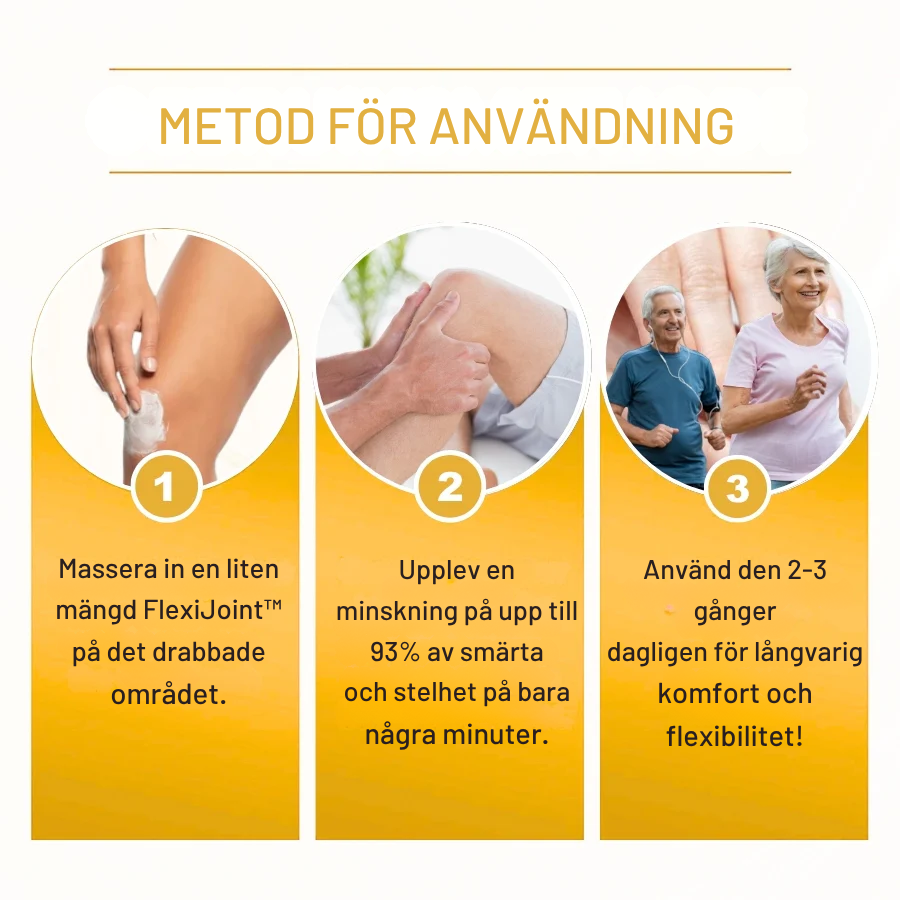 FlexiJoint™ Joint Balm | Omedelbar lindring av ledvärk