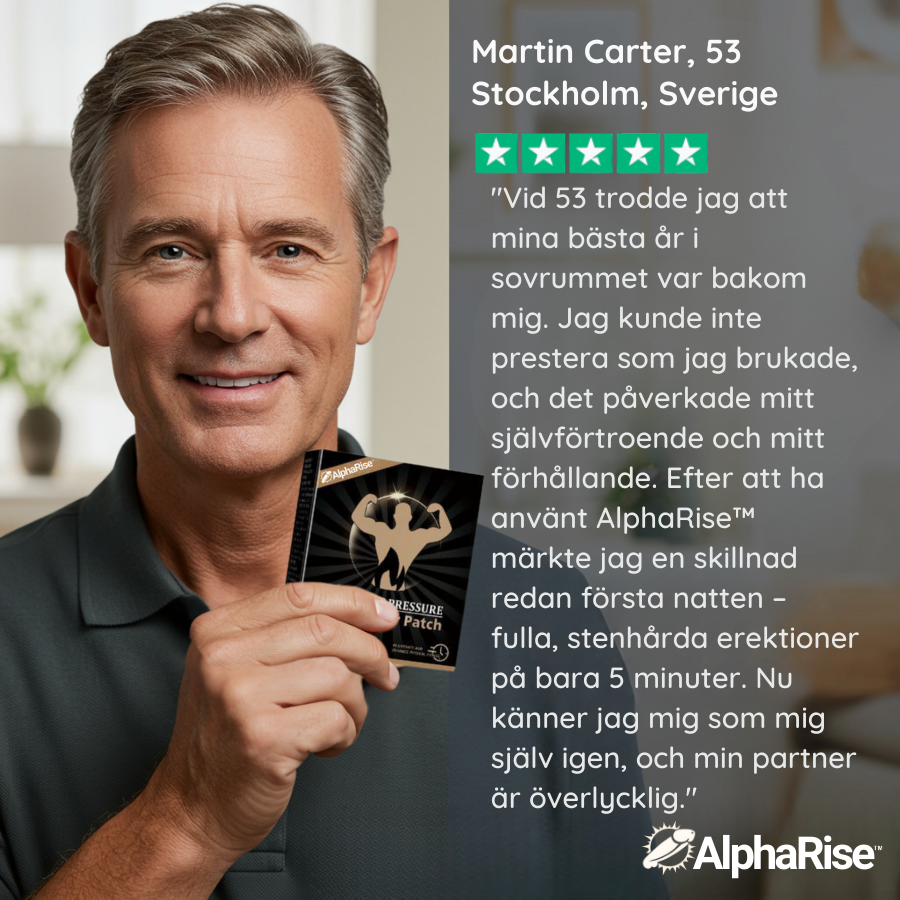 AlphaRise™ | Få stenhårda erektioner på bara 5 minuter!