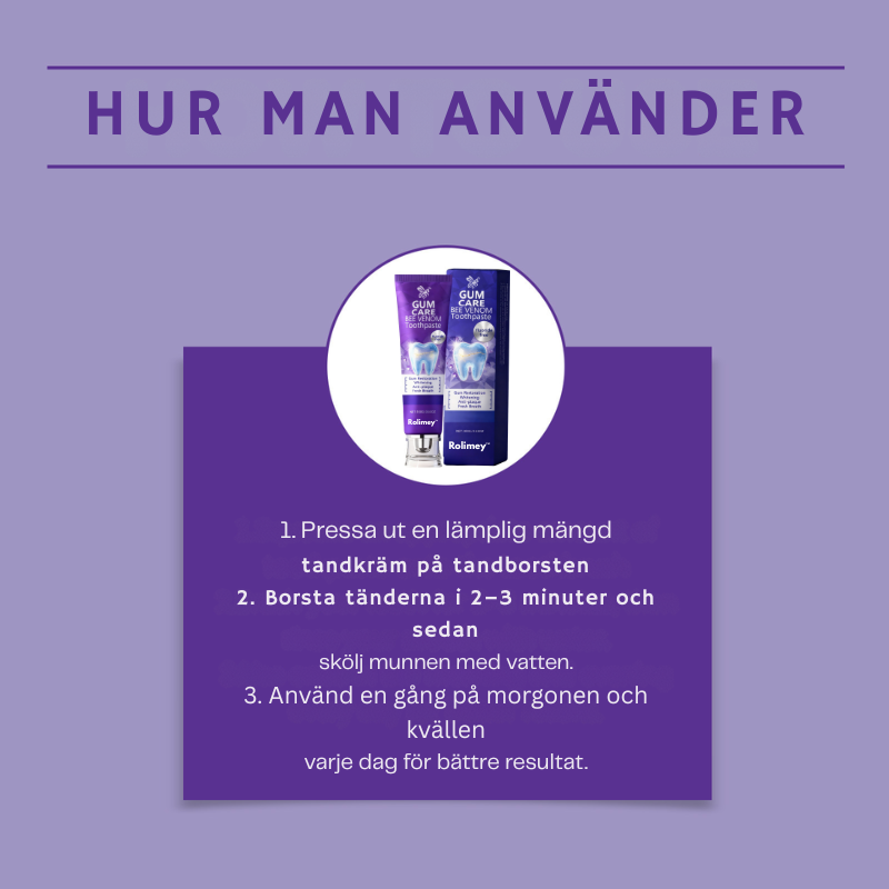 Rolimey™ | Bee Venom Tandkräm