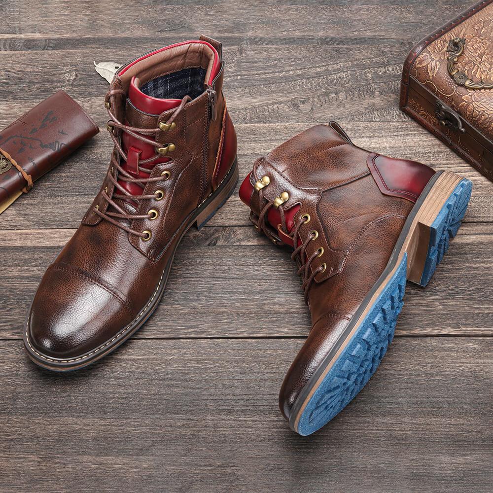 RegalStride™ | Handgjorda Premium Läder Oxfordskor för Män