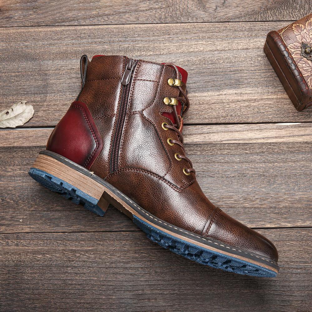 RegalStride™ | Handgjorda Premium Läder Oxfordskor för Män