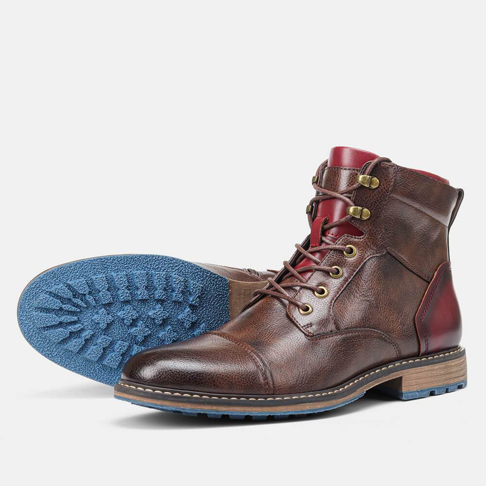 RegalStride™ | Handgjorda Premium Läder Oxfordskor för Män