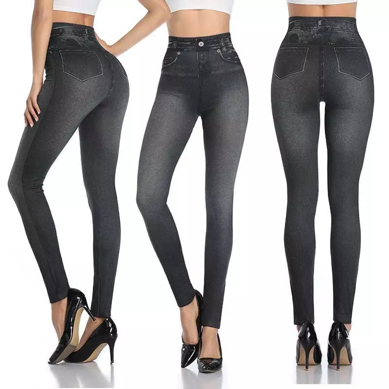 ThermaFlex™ | Isolerade Bekväma Stretch Jeggings för Kallt Väder