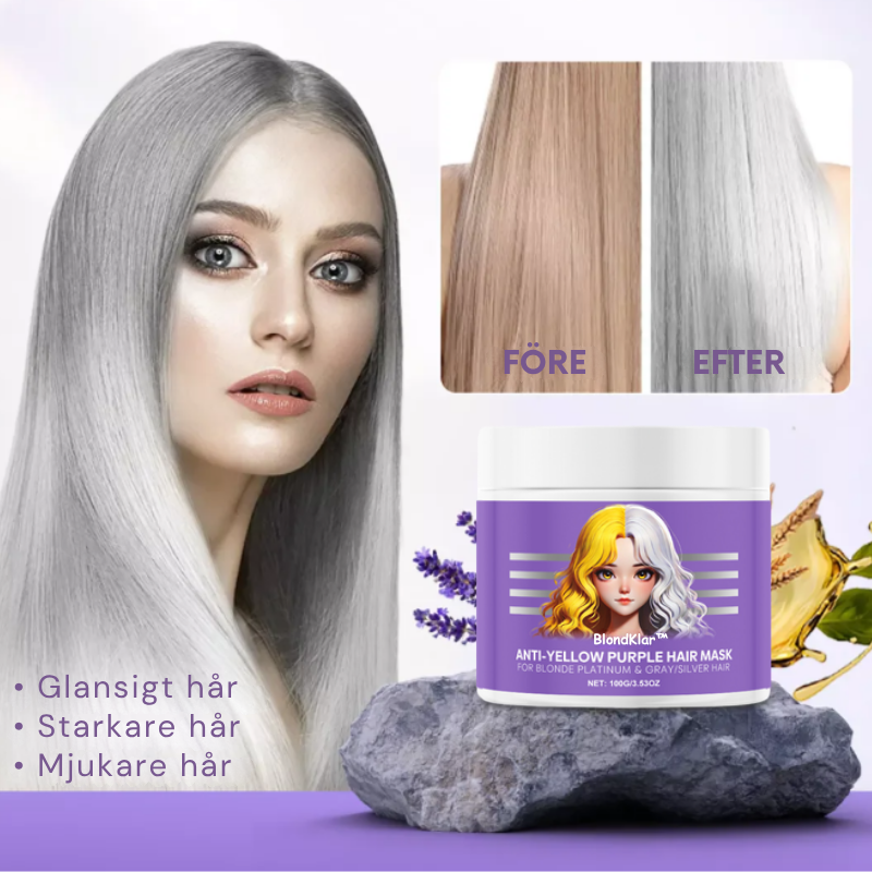 BlondKlar™ | Tar bort upp till 97 % av de gula tonerna!