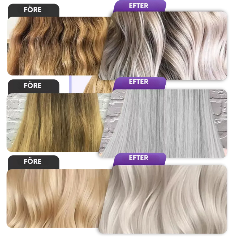 BlondKlar™ | Tar bort upp till 97 % av de gula tonerna!